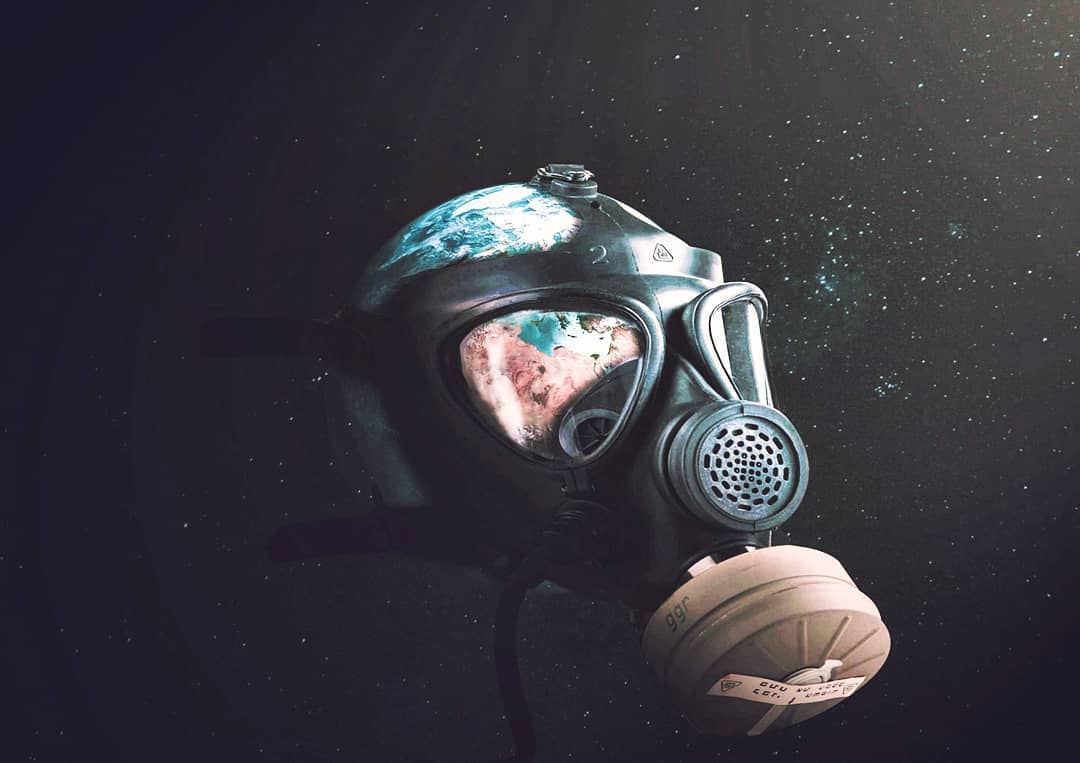 The Earth Can'T Put A Gas Mask
